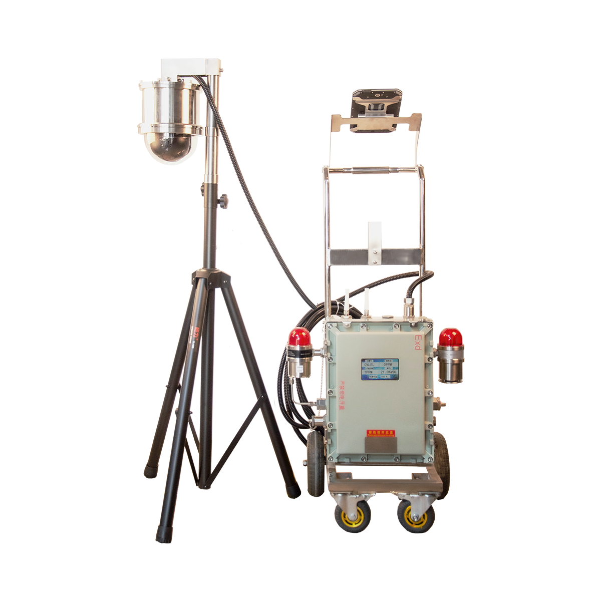 互聯(lián)移動式氣體檢測預(yù)警儀